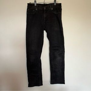 Levi’s 514 Straight Black Jeans